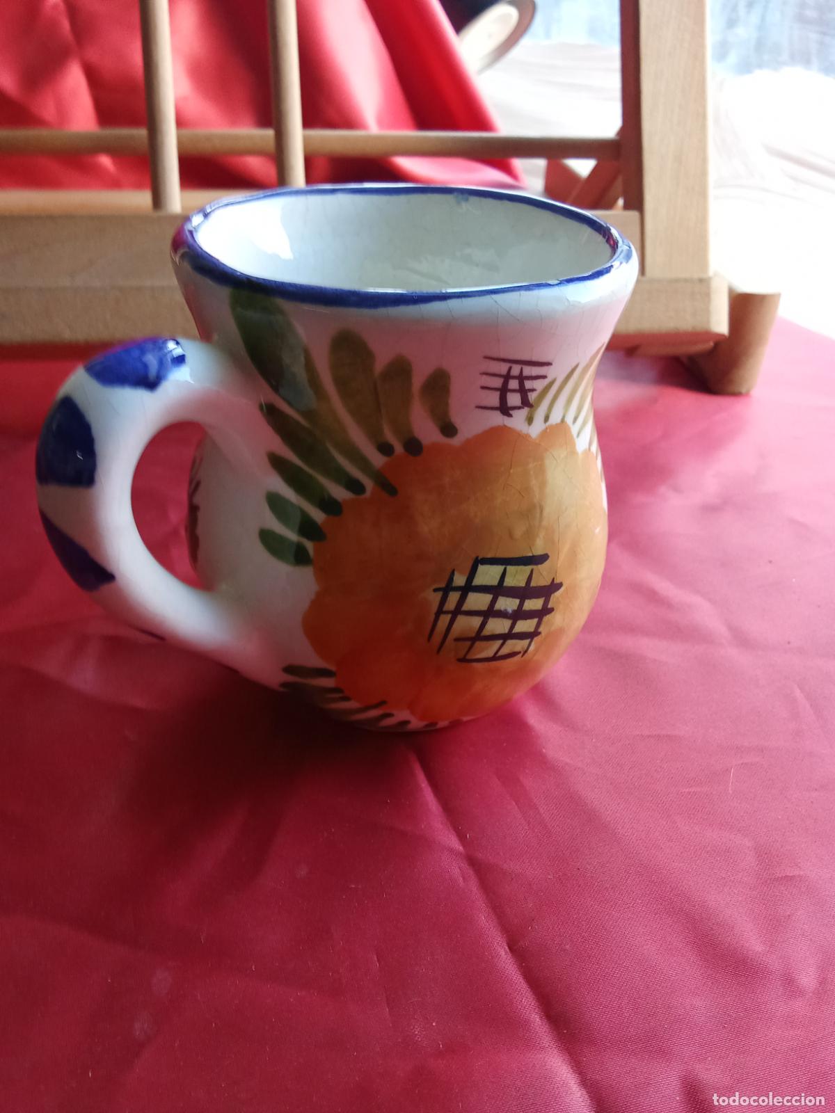 Antig&uuml;edades: Jarra ceranuca de Manises Decorada con frutas V.5