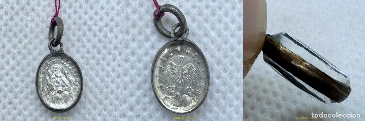 Antig&uuml;edades: MEDALLA MONTSERRAT S.XIX PLATA NEOCLASICA MUY RARA