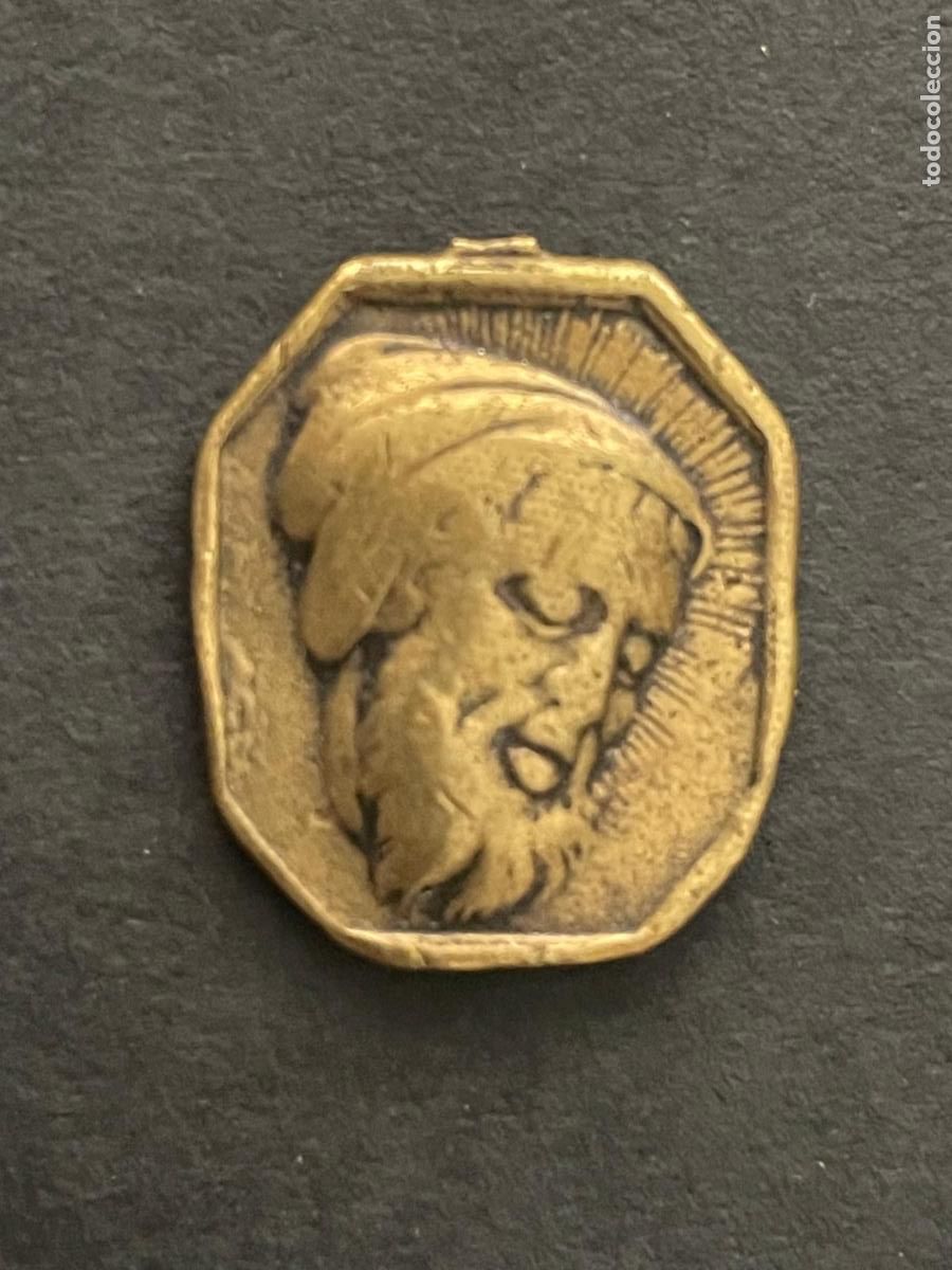 Antig&uuml;edades: MEDALLA OCTOGONAL RELIGIOSA DE SAN ANASTASIO