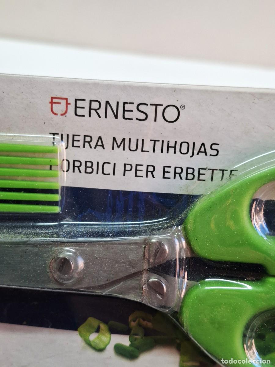 Antig&uuml;edades: TIJERAS PARA HIERBAS DE 5 HOJAS - Foto 3