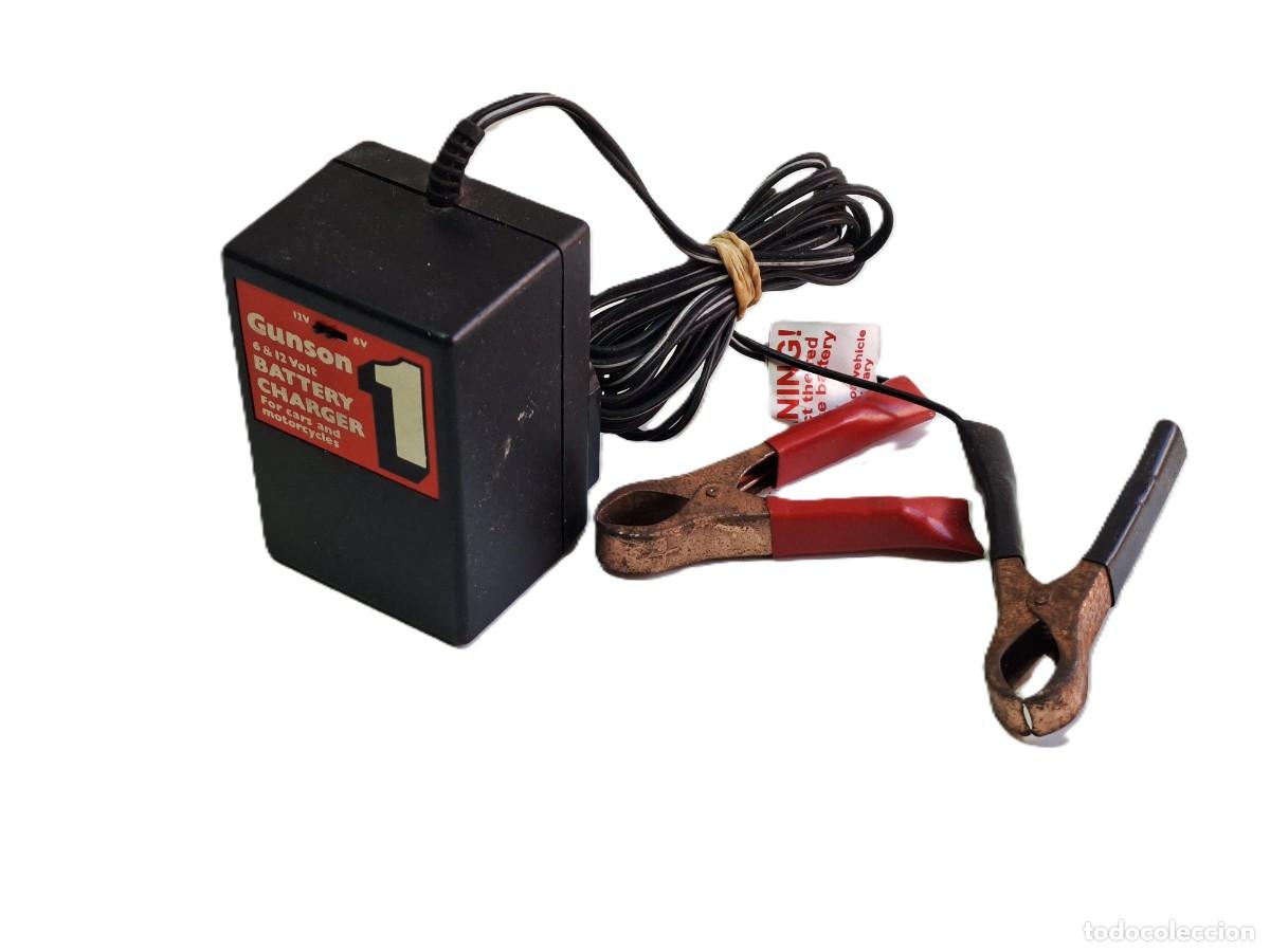 Antiques: CARGADOR Y MANTENEDOR DE BATERIA GUNSON MODEL 1 (6V / 12V)