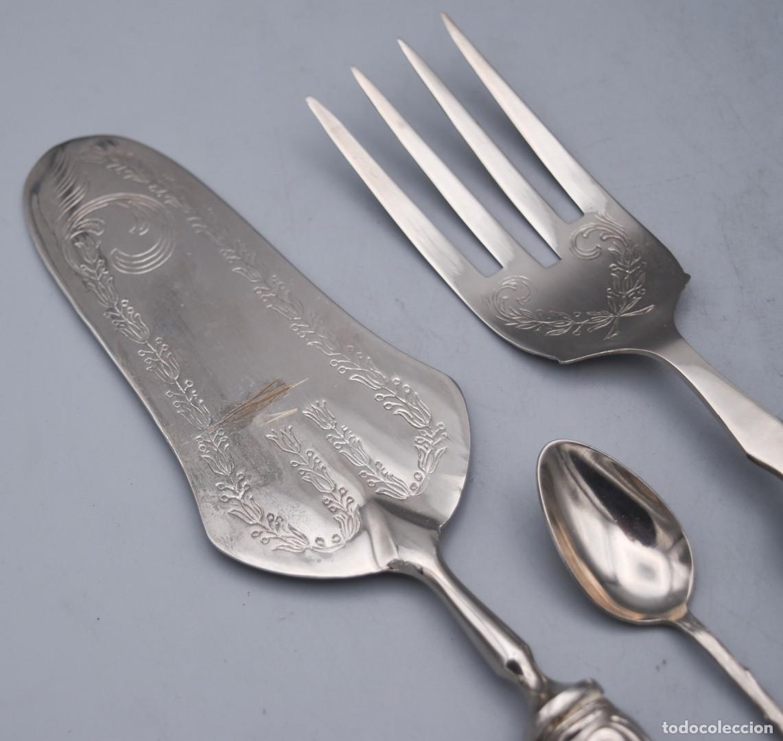 Antig&uuml;edades: Cubiertos de metal (3) - Foto 2