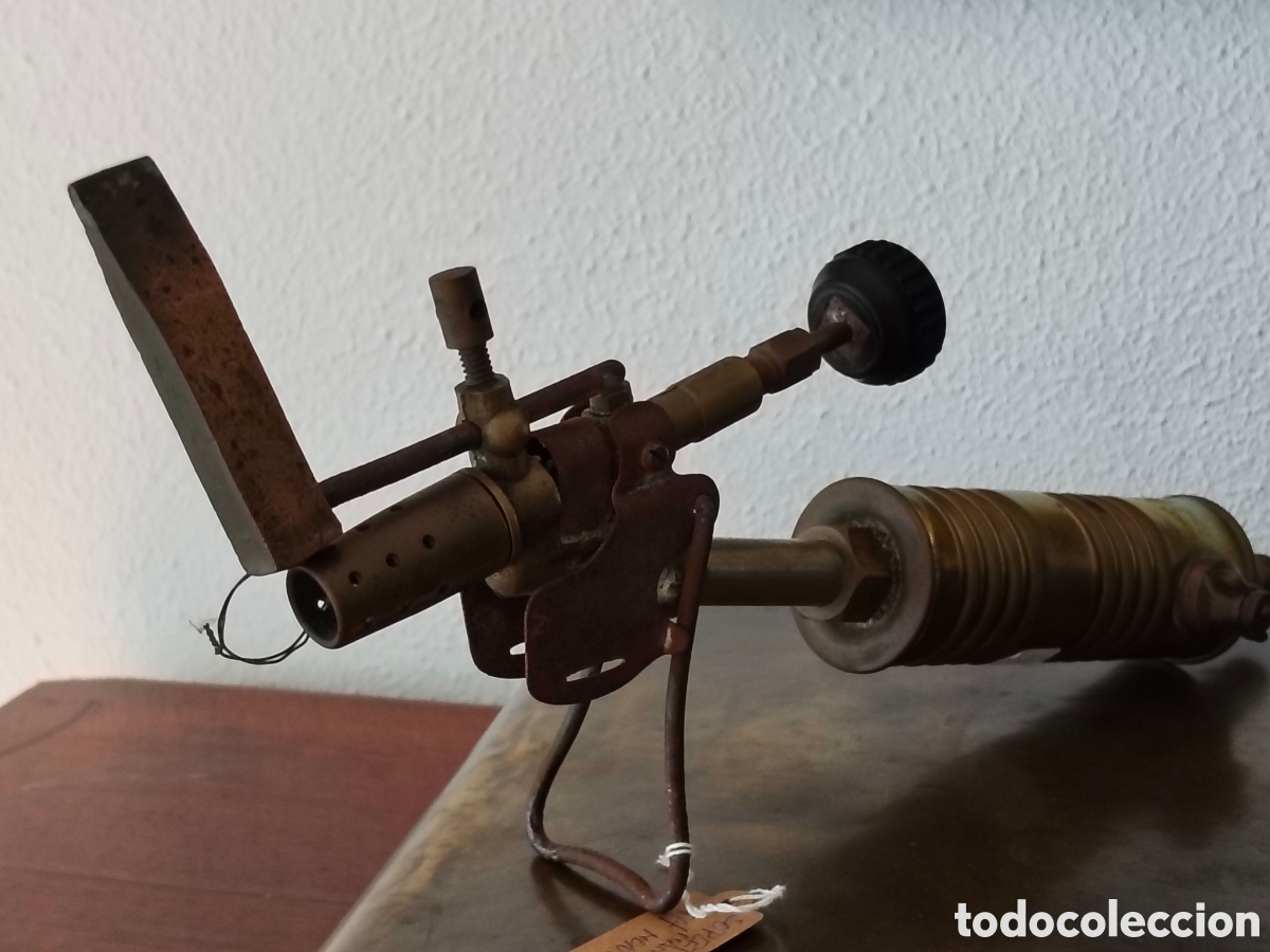 Antig&uuml;edades: Antiguo soplete de martillo - Foto 1