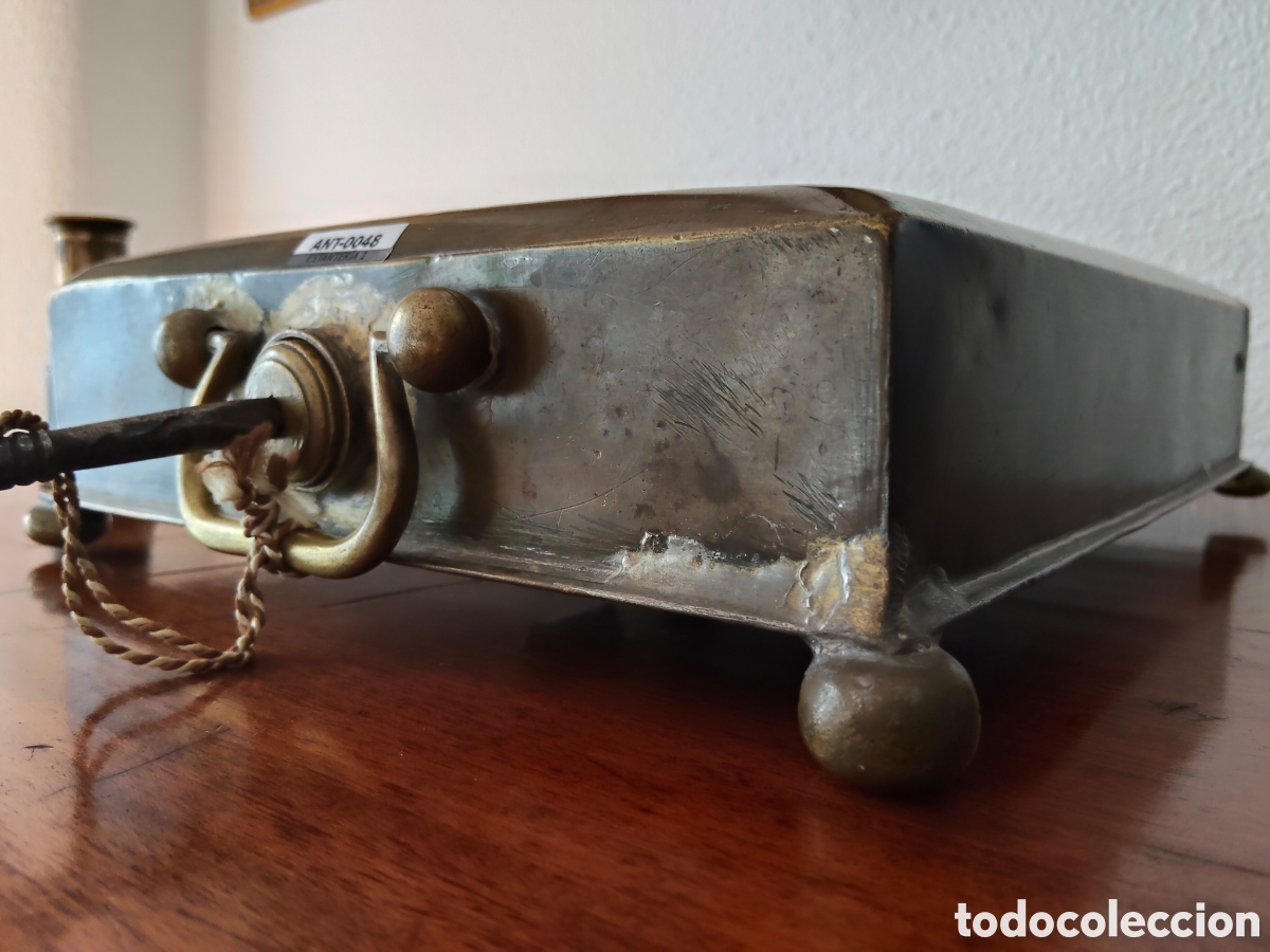 Antig&uuml;edades: Antiguo calienta camas de bronce - Foto 2