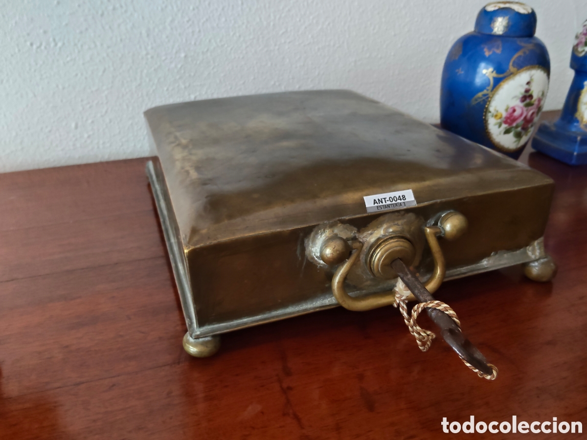 Antig&uuml;edades: Antiguo calienta camas de bronce - Foto 4