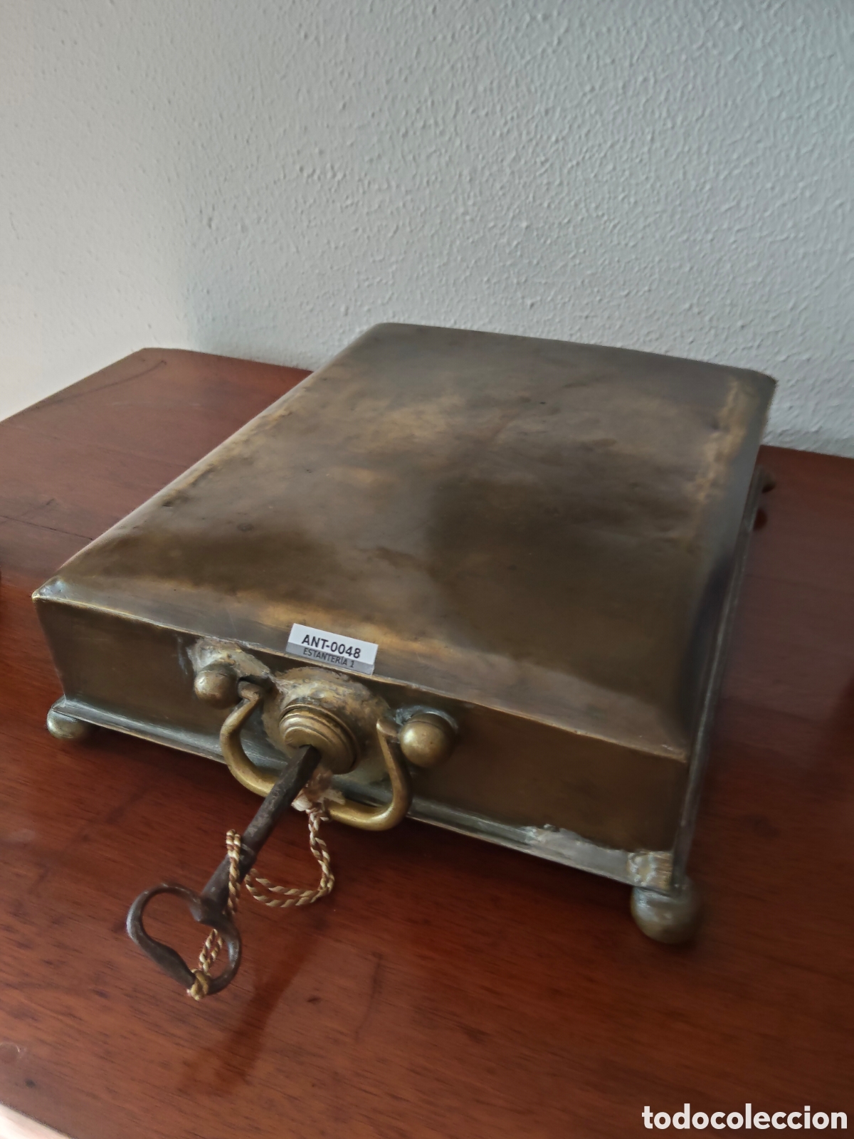 Antig&uuml;edades: Antiguo calienta camas de bronce