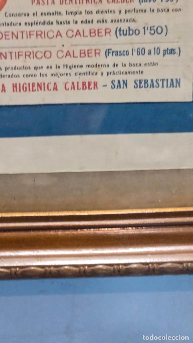 Antig&uuml;edades: cuadro con cartel antiguo - Foto 4