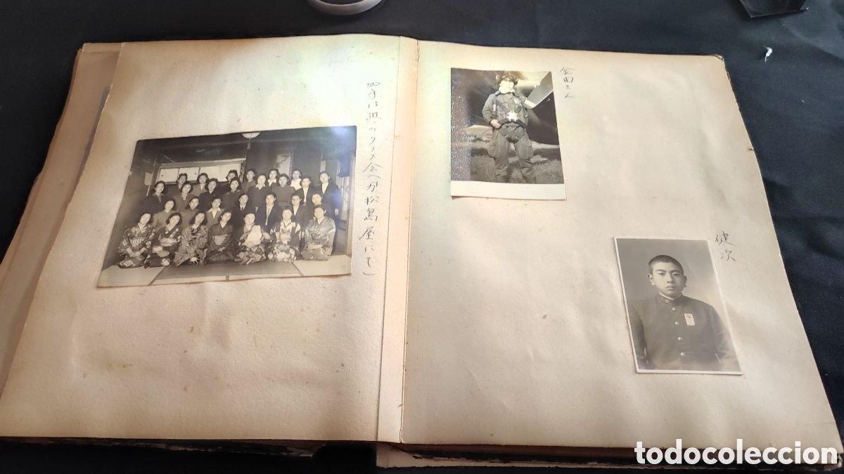 Antig&uuml;edades: Album japones ww2 piloto