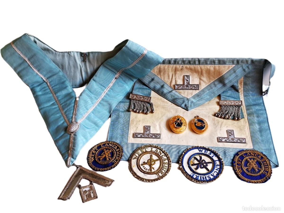 Antiques: LOTE DE PARCHES, PARAFERNALIA Y OTROS OBJETOS TEMPLARIOS - ORIGEN GRAN BRETA&Ntilde;A