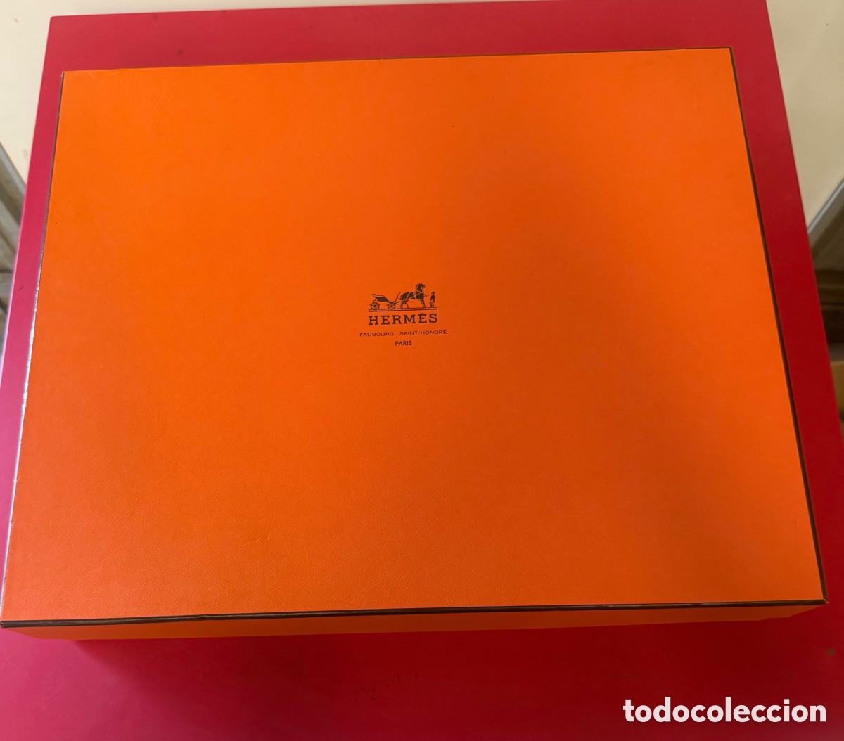 Antig&uuml;edades: Caja Herm&egrave;s Paris Gran Formato 45,5 x 37