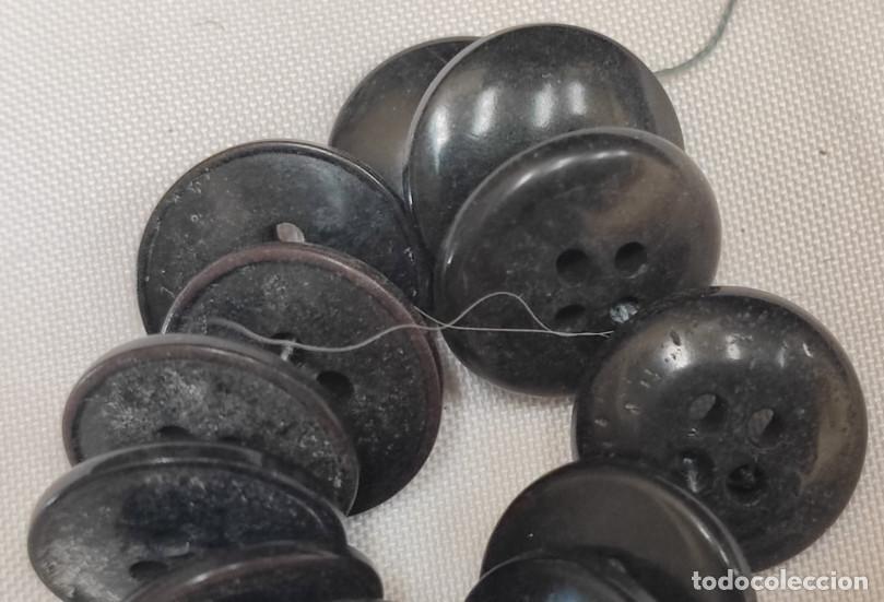 Antig&uuml;edades: LOTE DE 12 BOTONES ANTIGUOS - Foto 4