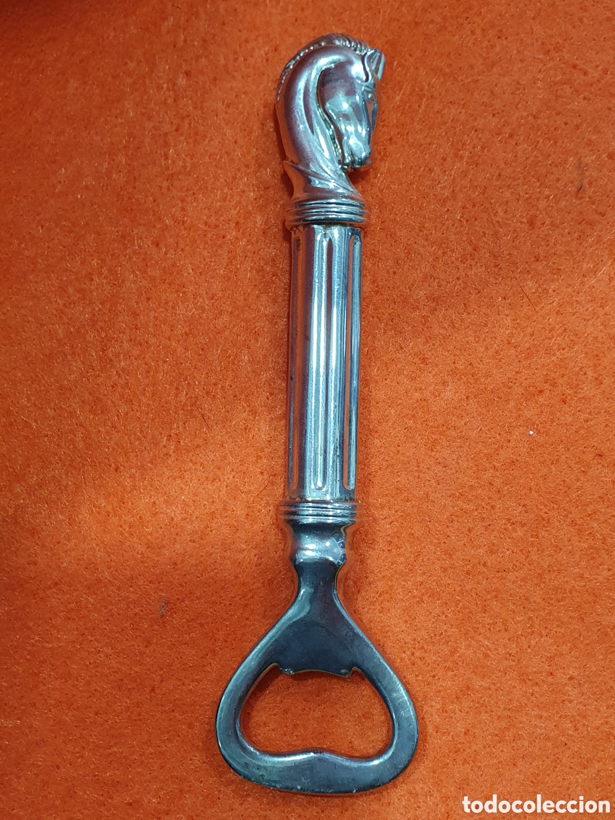 Oggetti Antichi: Antiguo abrechapas caballo. (L64)
