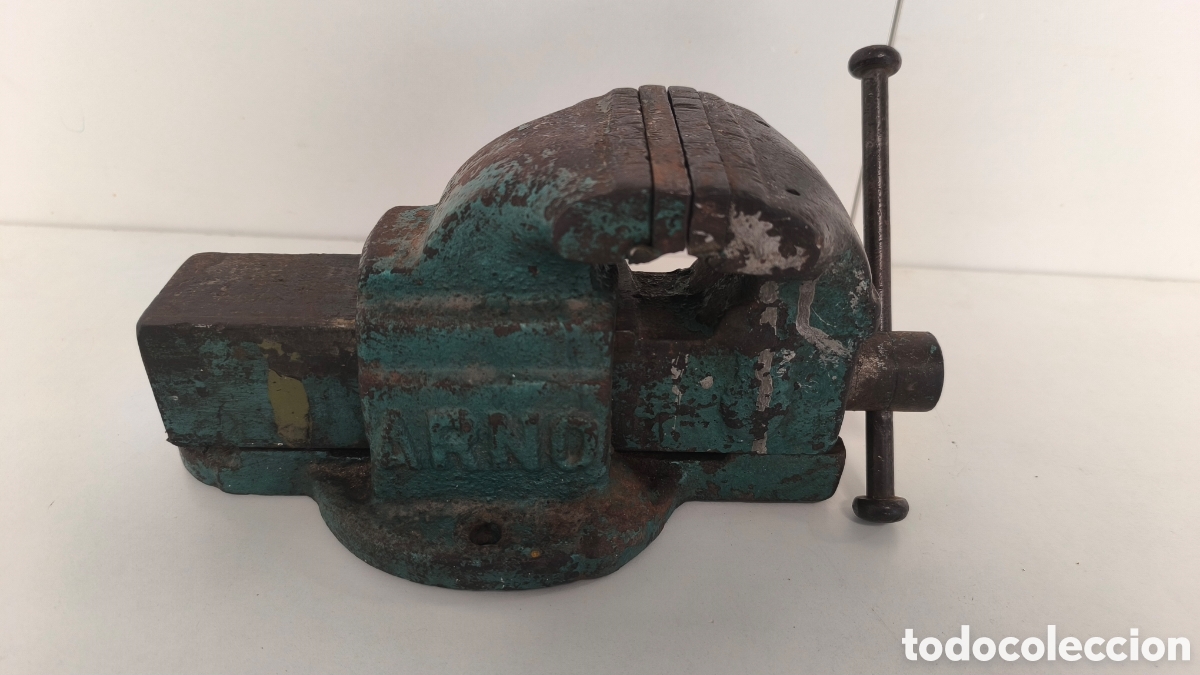 Antig&uuml;edades: TORNILLO DE BANCO ARNO ABRE HASTA 12CM