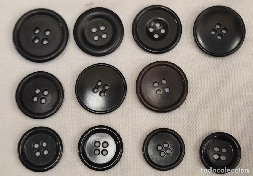 Antiguidades: LOTE DE 11 BOTONES ANTIGUOS