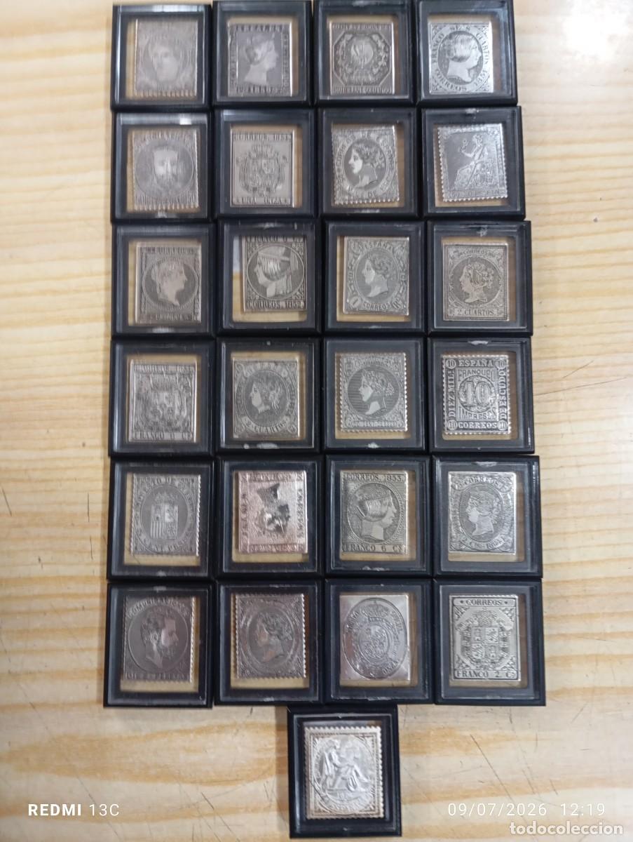 Antig&uuml;edades: LOTE PLATA PURA 999 / 000 REPRODUCCIONES DE SELLOS ANTIGUOS