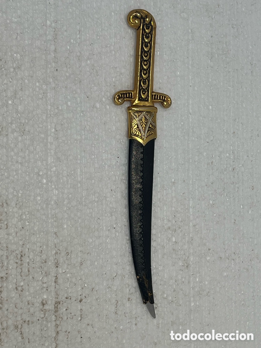 Antiguidades: Antigua Daga Oriental Decorativa. A/J