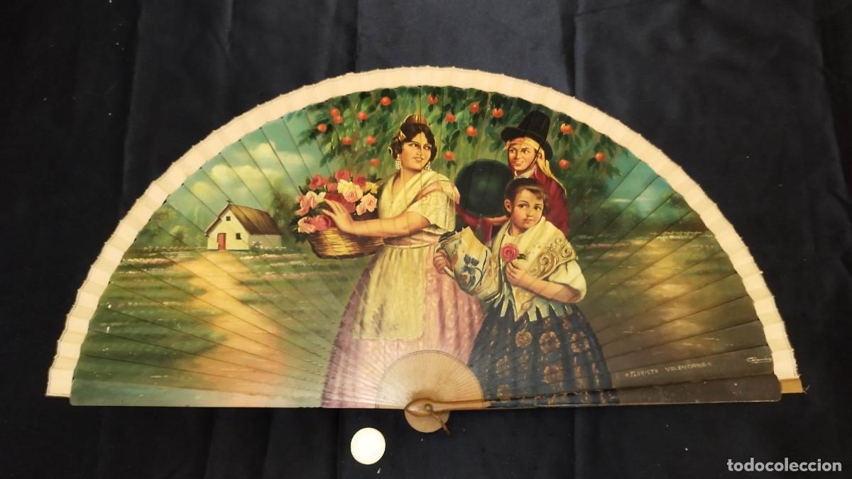 Antig&uuml;edades: Lote 7 abanicos antiguos FIRMADOS y excepcionales - Colecci&oacute;n Alicante