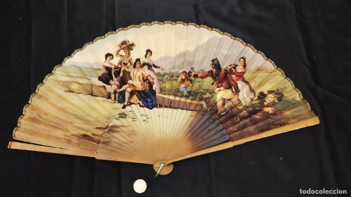 Antig&uuml;edades: Lote 25 abanicos antiguos siglo Colecci&oacute;n familiar