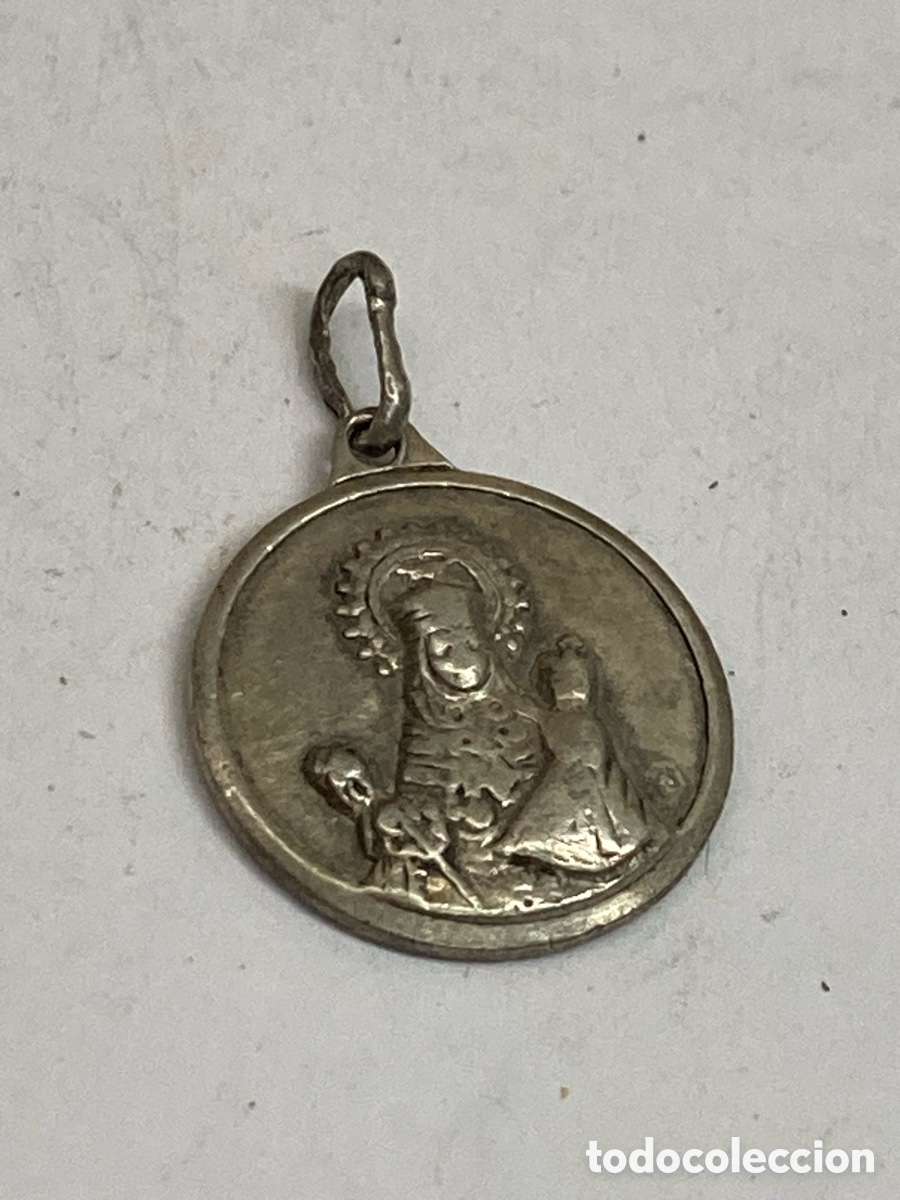 Antig&uuml;edades: Medalla de plata religiosa C626 - Foto 1