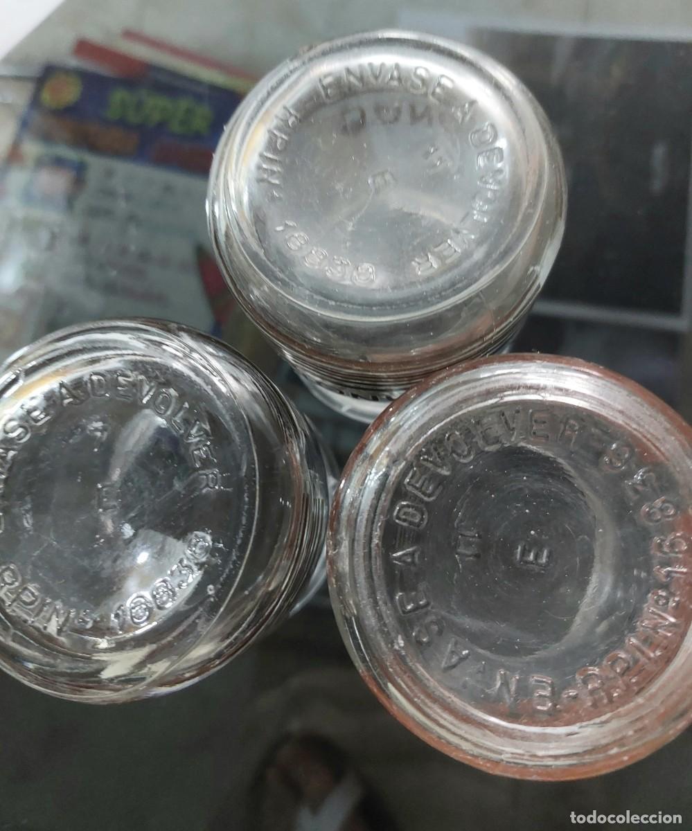 Antig&uuml;edades: 3 tarros cristal Danone vintage - Foto 3