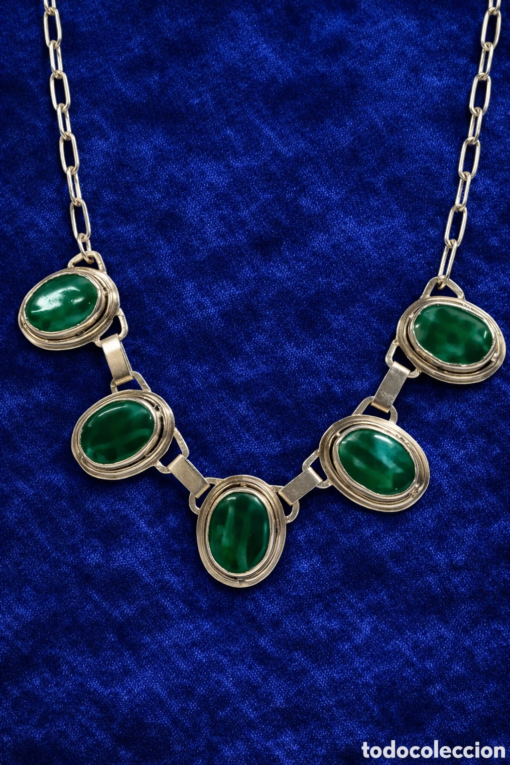 Antig&uuml;edades: COLLAR DE PLATA DEL SIGLO XX - Foto 3
