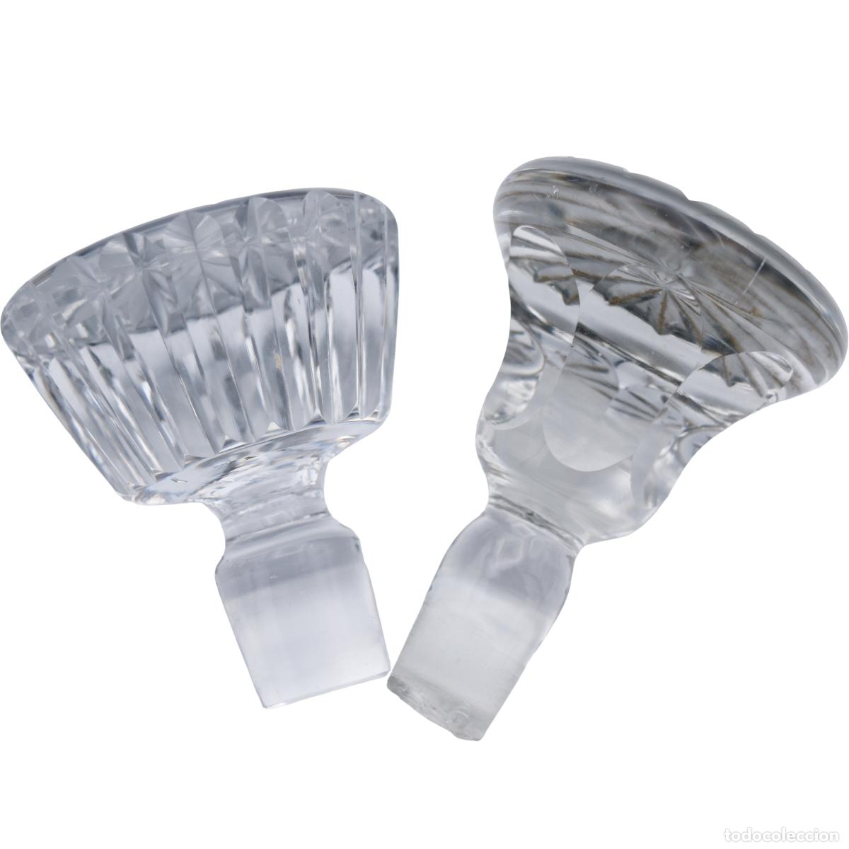Antiques: Tapones de cristal (2)