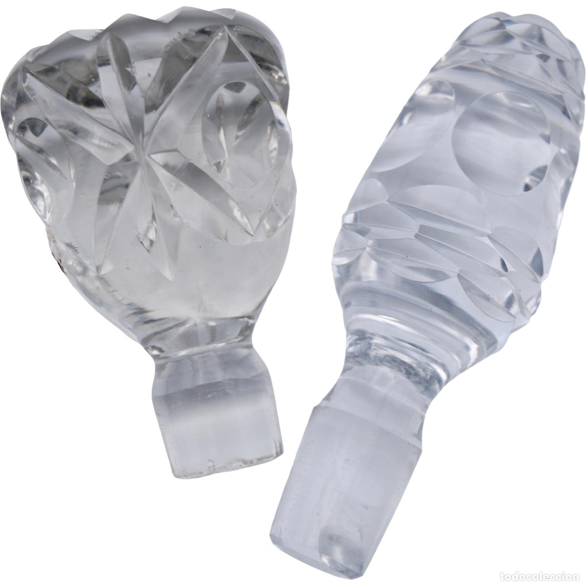 Antiques: Tapones de cristal (2)