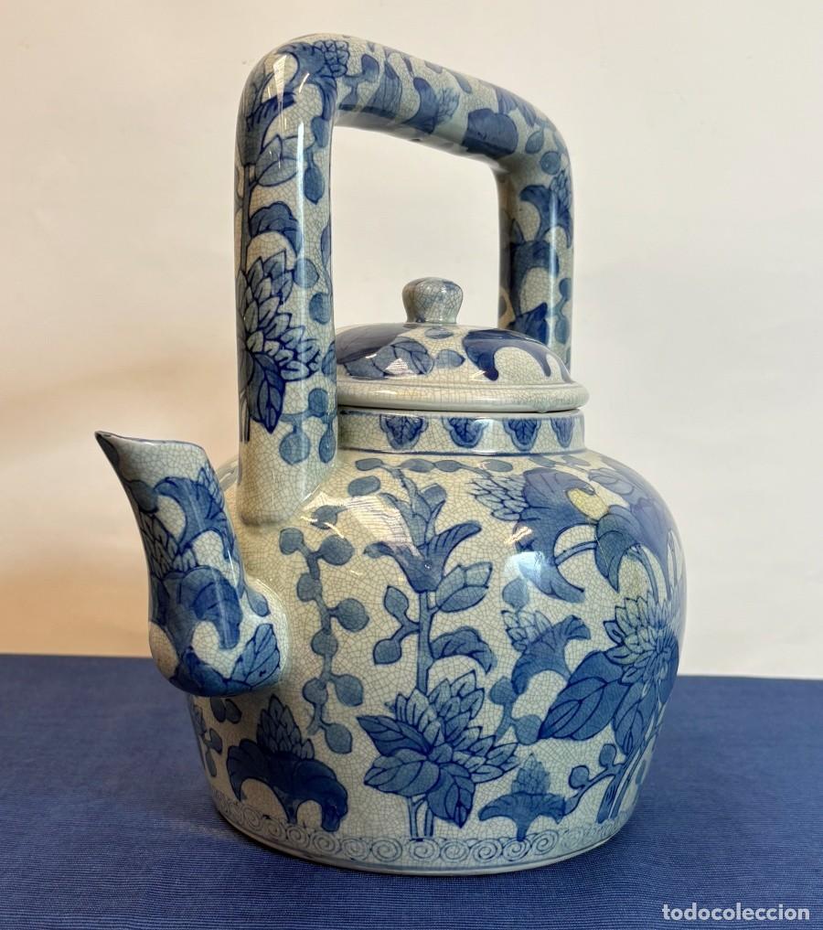 Antig&uuml;edades: Tetera Oriental de Cer&aacute;mica - Foto 2