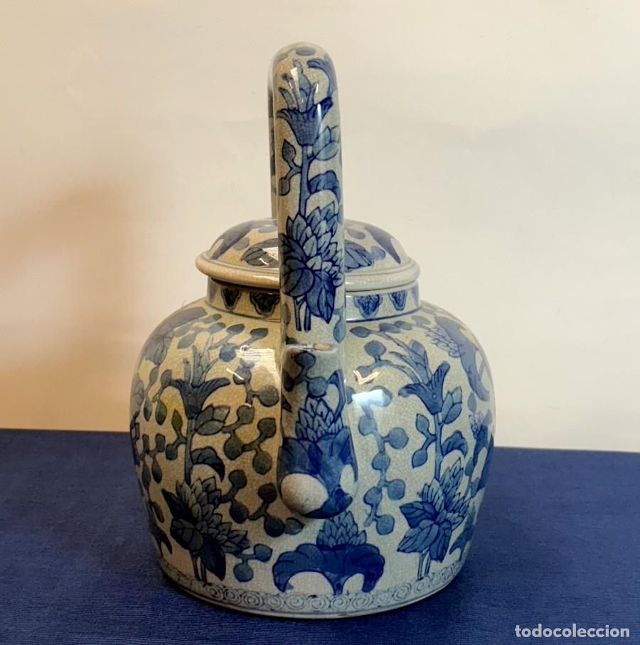 Antig&uuml;edades: Tetera Oriental de Cer&aacute;mica - Foto 3