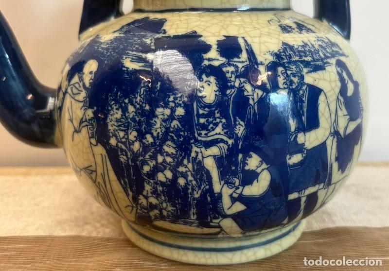 Antig&uuml;edades: Tetera Decorativa de Cer&aacute;mica - Foto 2