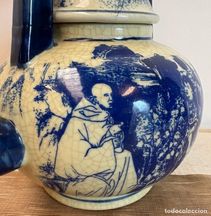 Antig&uuml;edades: Tetera Decorativa de Cer&aacute;mica - Foto 4