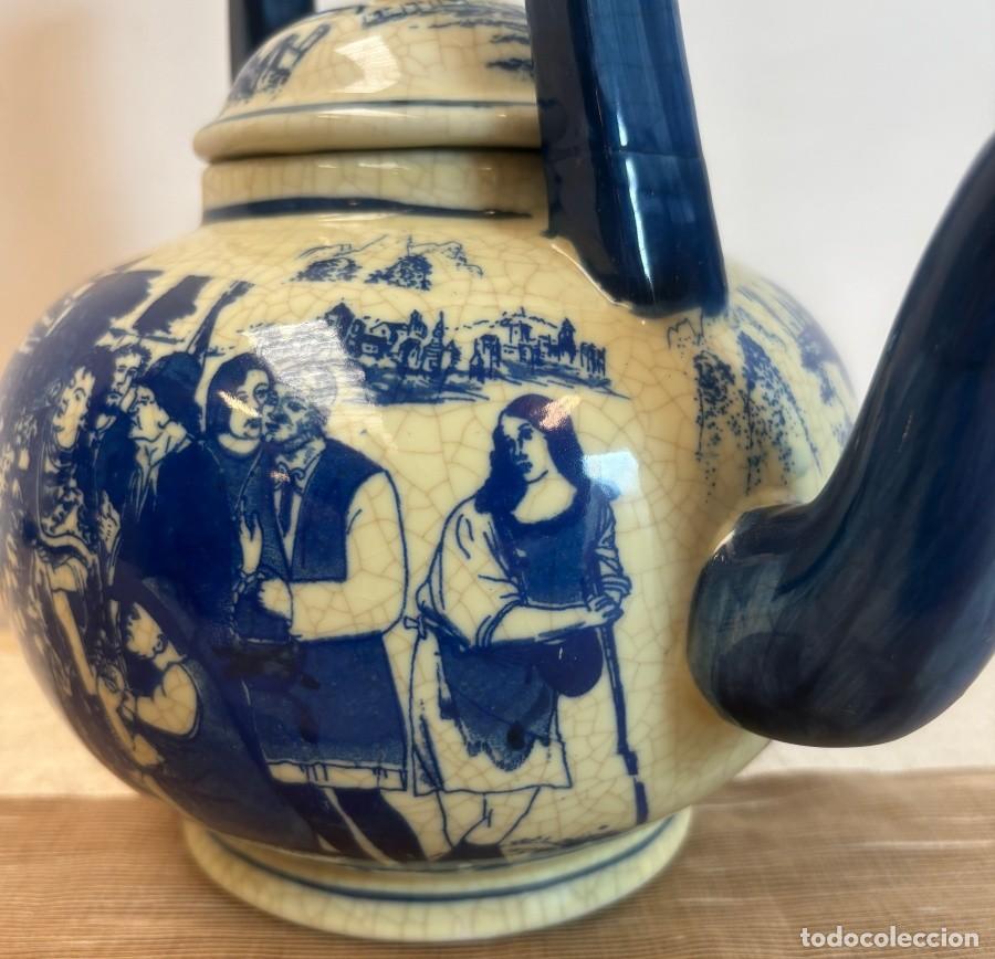 Antig&uuml;edades: Tetera Decorativa de Cer&aacute;mica - Foto 5