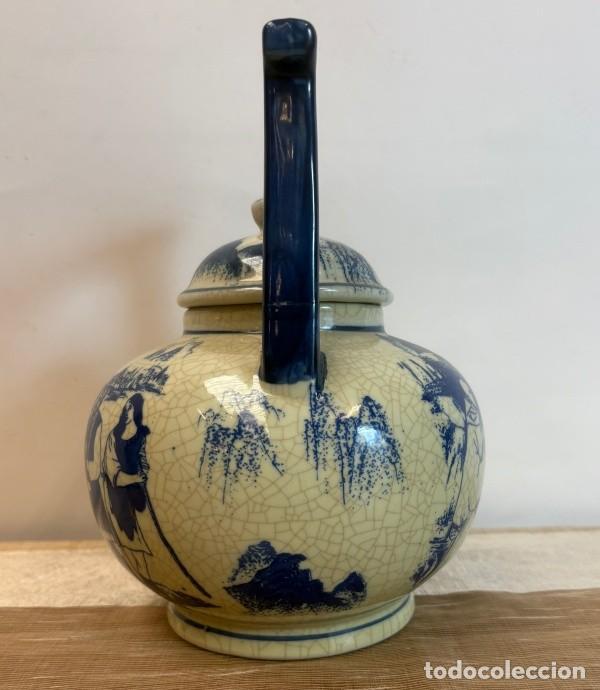 Antig&uuml;edades: Tetera Decorativa de Cer&aacute;mica - Foto 7