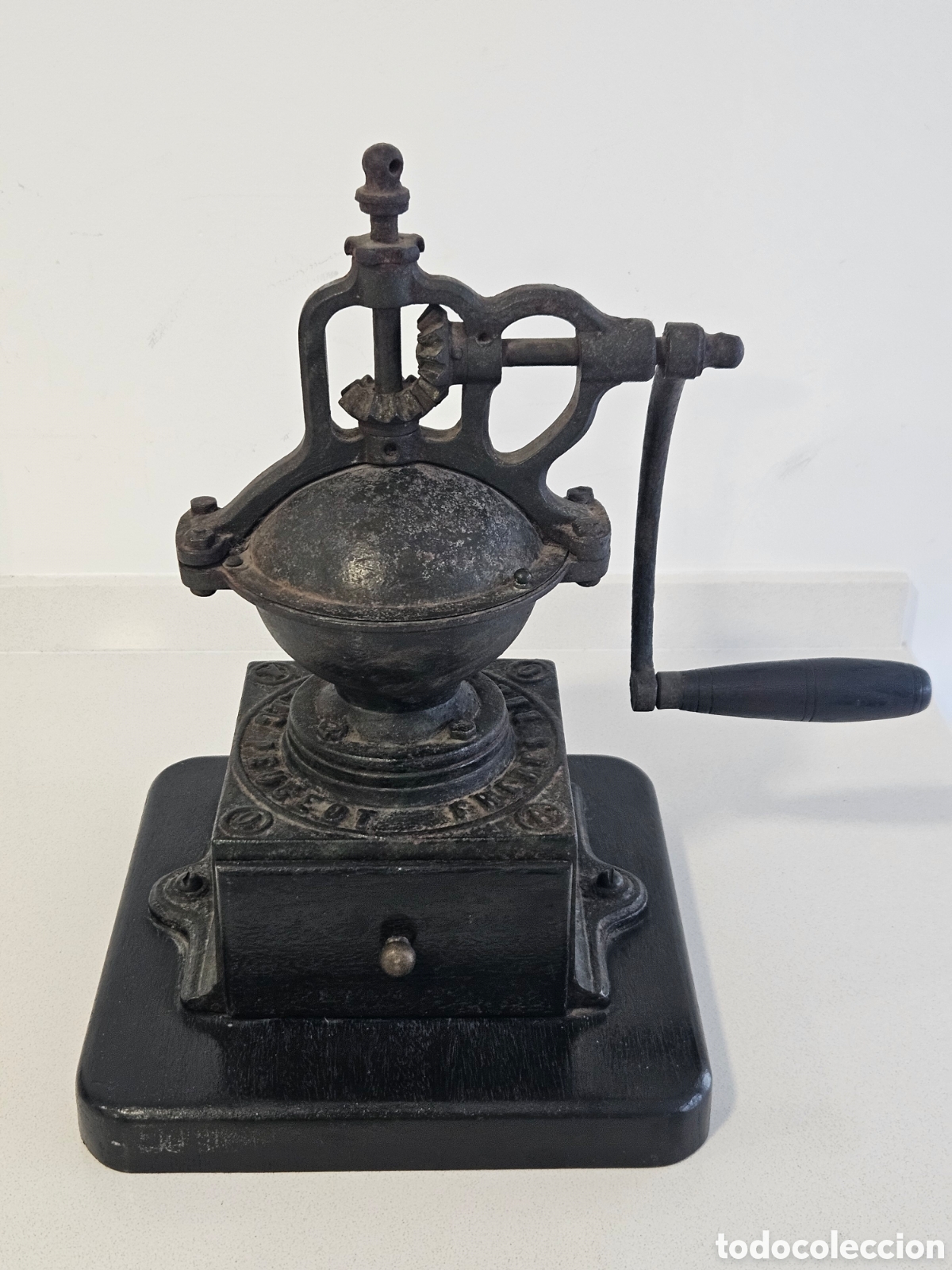 Antig&uuml;edades: Antigo Moinho de Caf&eacute; Peugeot Fr&egrave;res - Modelo 0 - C. 1900