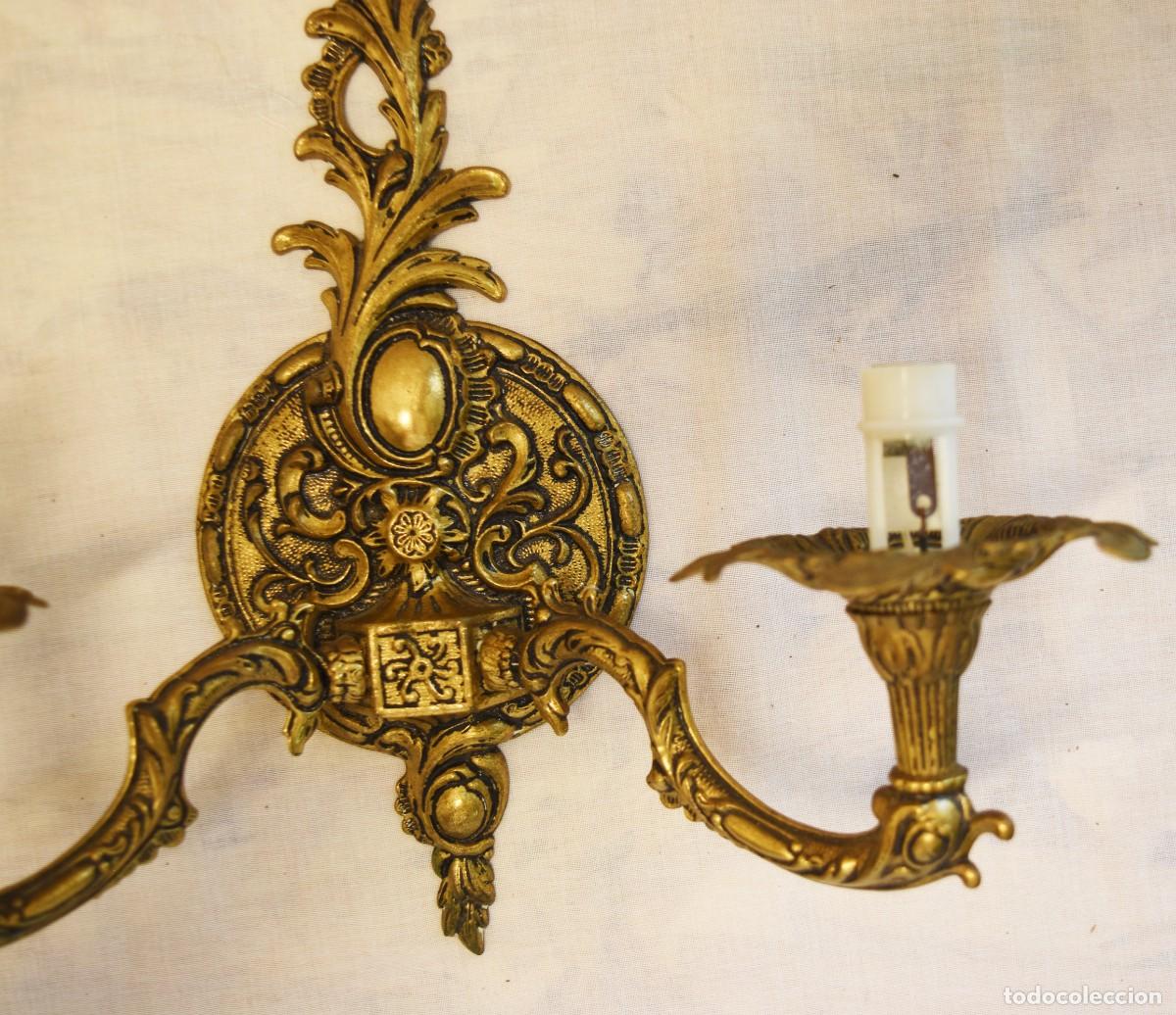 Antig&uuml;edades: Apliques de pared el&eacute;ctricos - Foto 6
