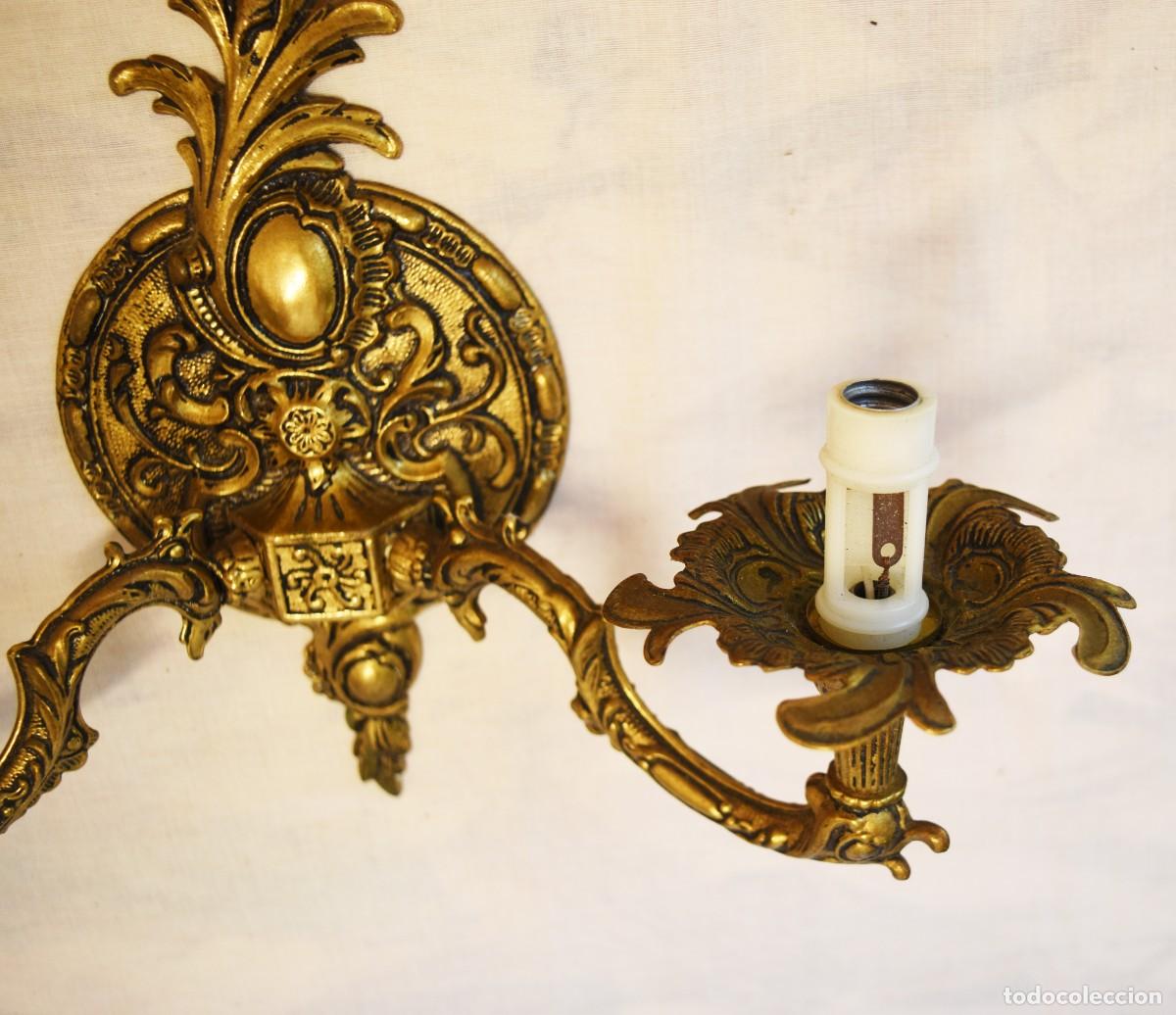 Antig&uuml;edades: Apliques de pared el&eacute;ctricos - Foto 7