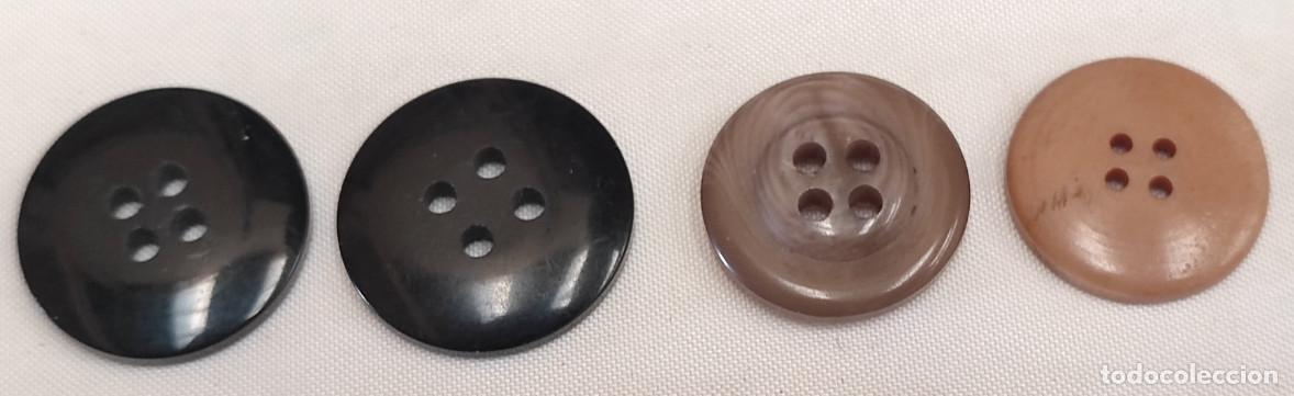 Antig&uuml;edades: JUEGO DE 12 BOTONES ANTIGUOS - Foto 6
