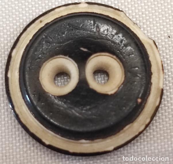 Oggetti Antichi: BOTON ANTIGUO DE HUESO, 18 MM
