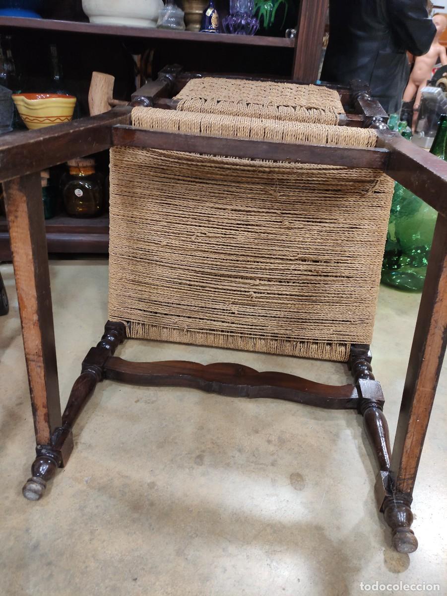Antig&uuml;edades: Sillones madera y cuerda trenzada - Foto 6