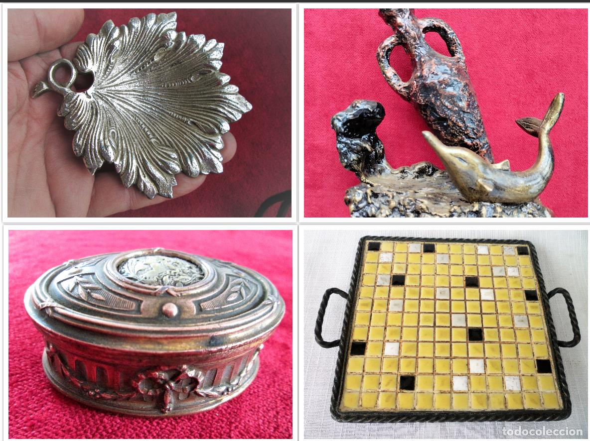 Antiquit&eacute;s: LOTE DE 4 ANTIGUEDADES