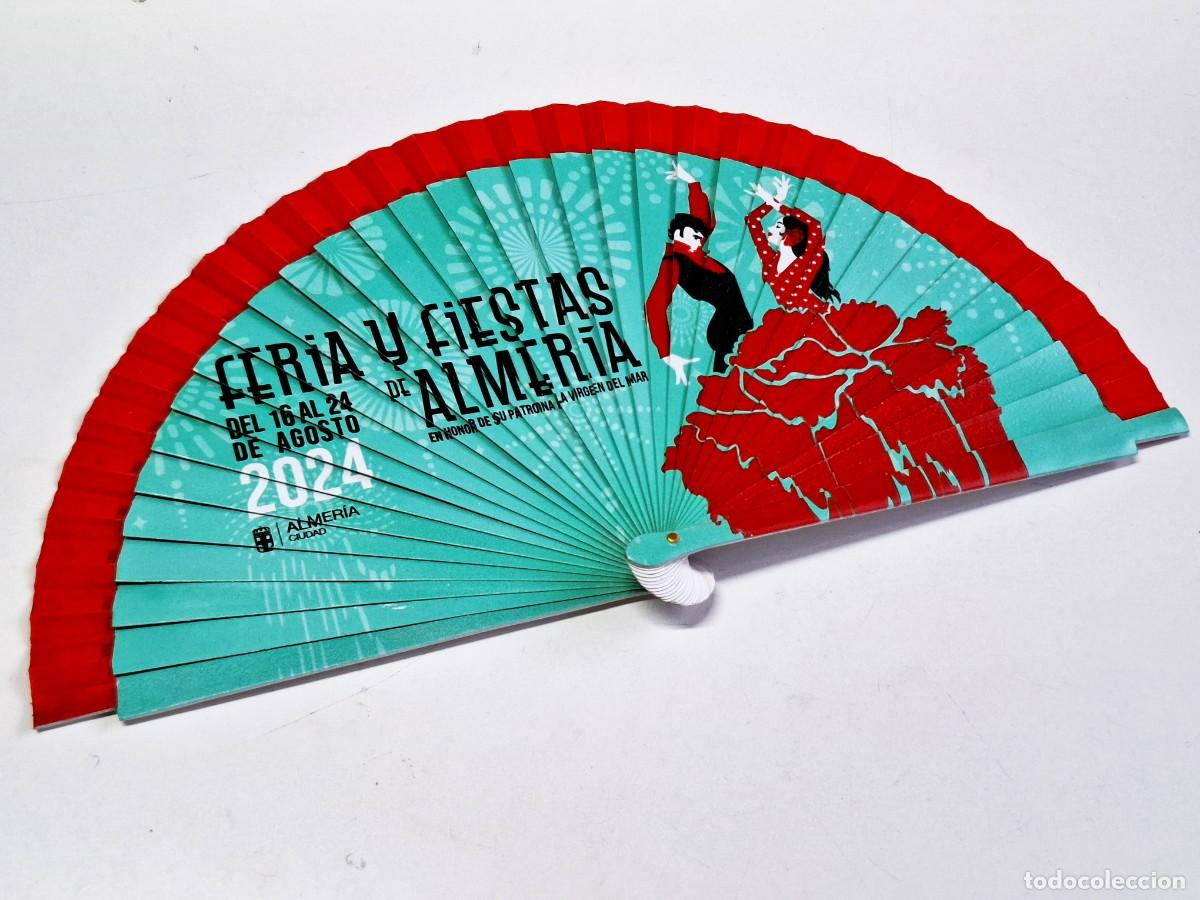 Antiquit&eacute;s: ABANICO FERIA DE ALMERIA 2024 - NUEVO