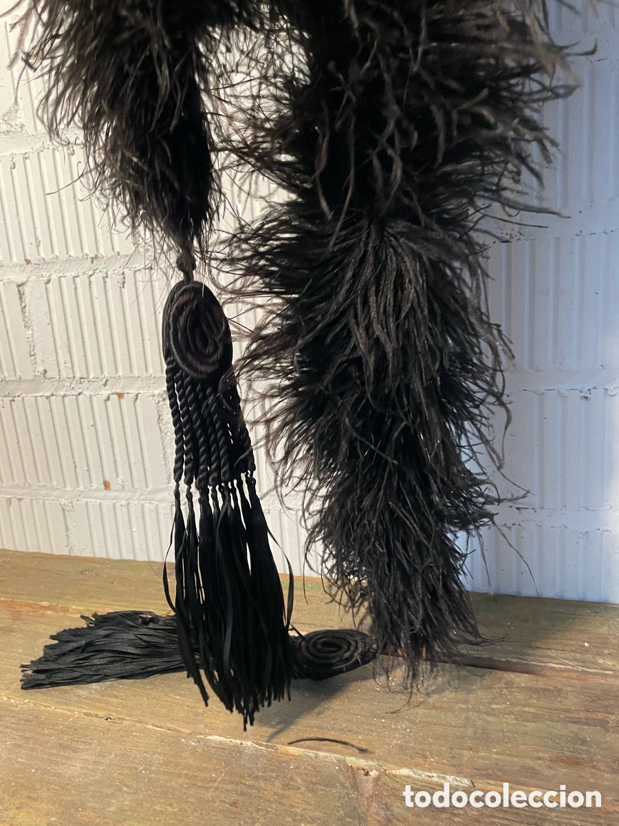 Antig&uuml;edades: BOA O ESTOLA DE PLUMAS AUT&Eacute;NTICAS. 180cm. ART DEC&Oacute; ORIGINAL. MODERNISMo. ANTIGUA