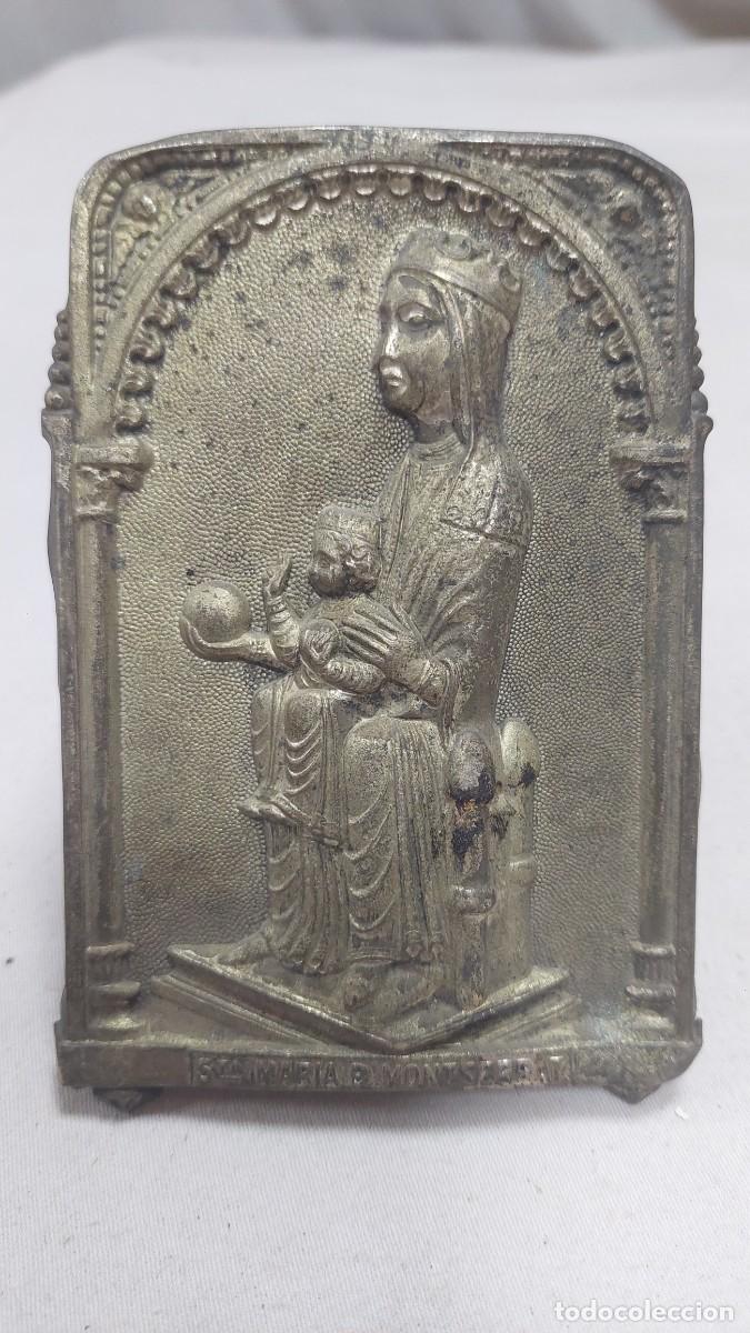 Antig&uuml;edades: Placa puerta Nuestra Se&ntilde;ora de Montserrat - Foto 1