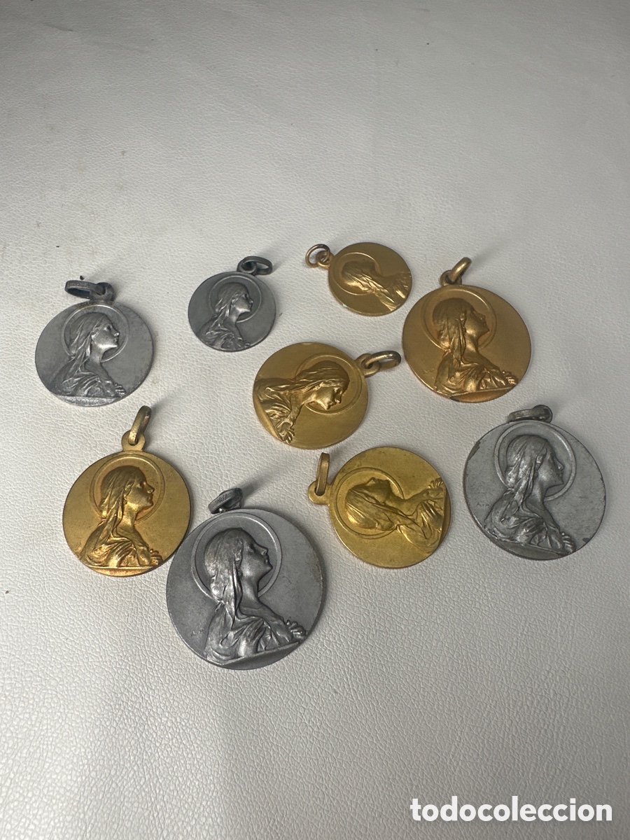 Antiquit&eacute;s: Colecci&oacute;n de medallas de la Virgen Mar&iacute;a