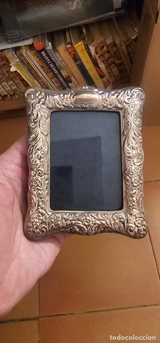 Antig&uuml;edades: Precioso marca de plata y madera antiguo peruano