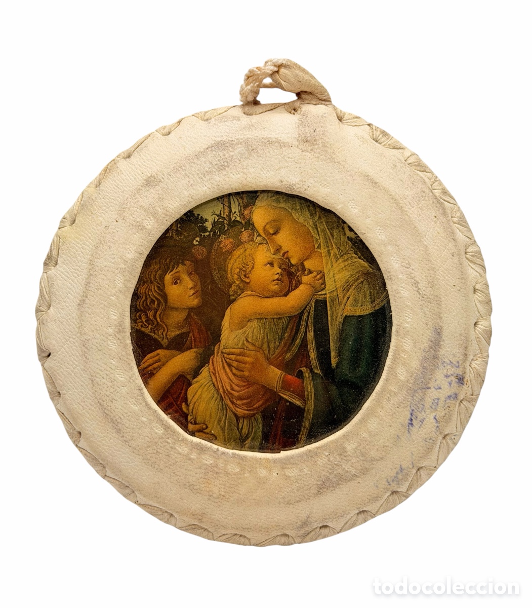 Oggetti Antichi: Antiguo Marco Escena Reliegiosa