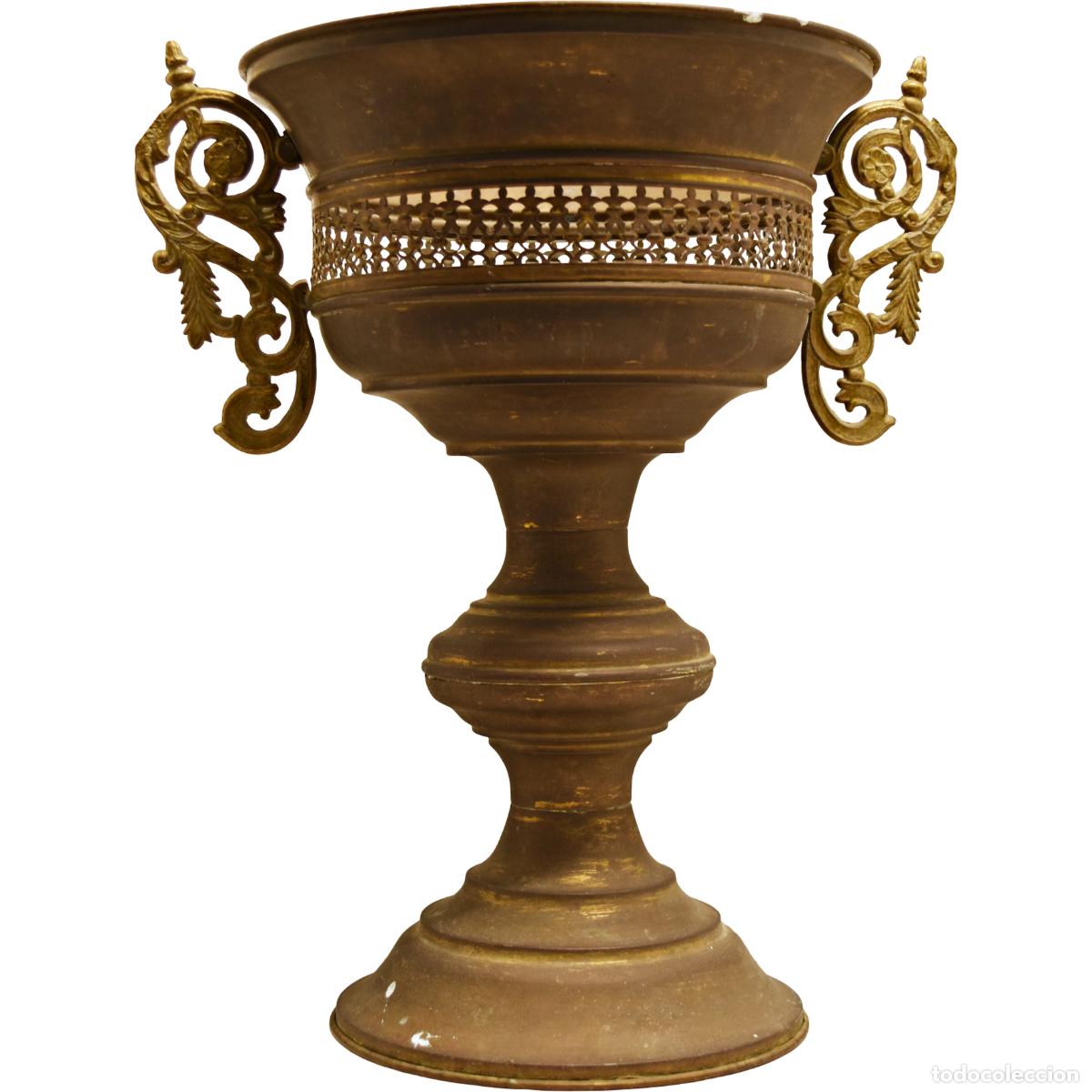 Antiques: Copa ornamental jardinera de estilo neocl&aacute;sico