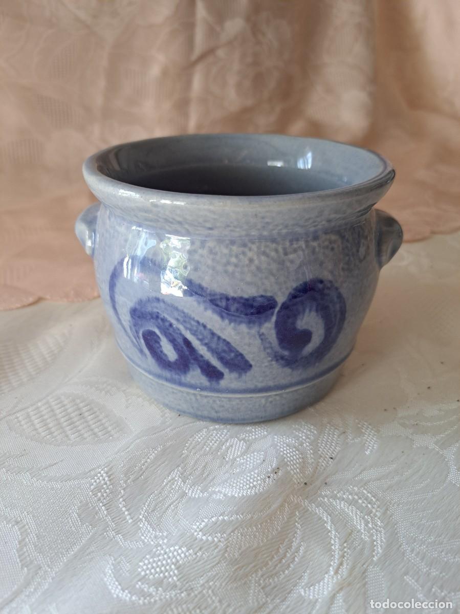 Antig&uuml;edades: Bonito tarro de gres para cocina. - Foto 2