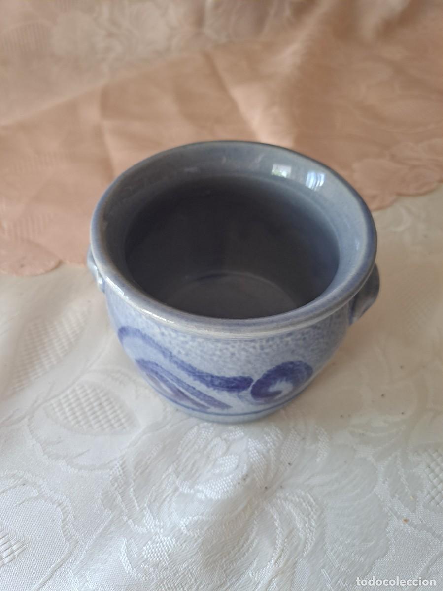 Antig&uuml;edades: Bonito tarro de gres para cocina. - Foto 3