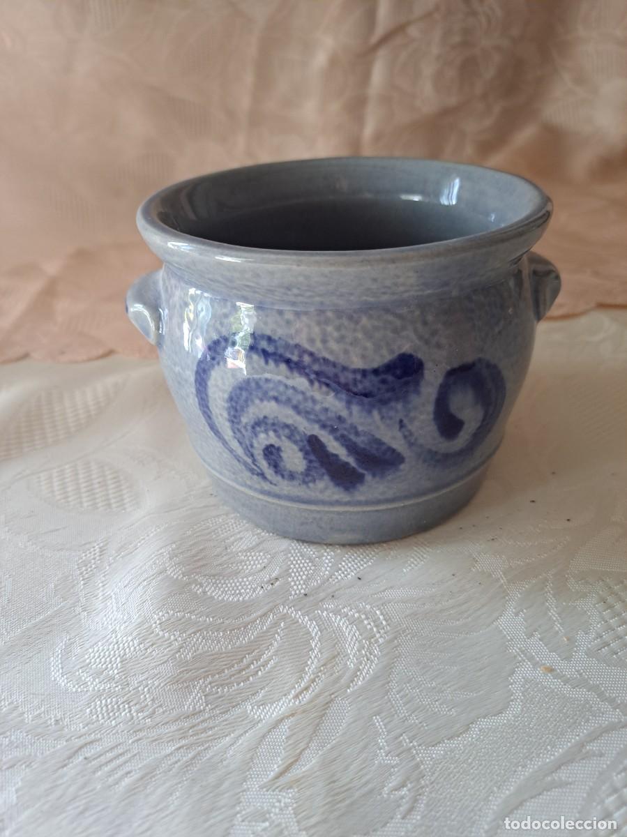 Antig&uuml;edades: Bonito tarro de gres para cocina. - Foto 5